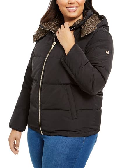 Michael kors plus size puffer coat + FREE SHIPPING.